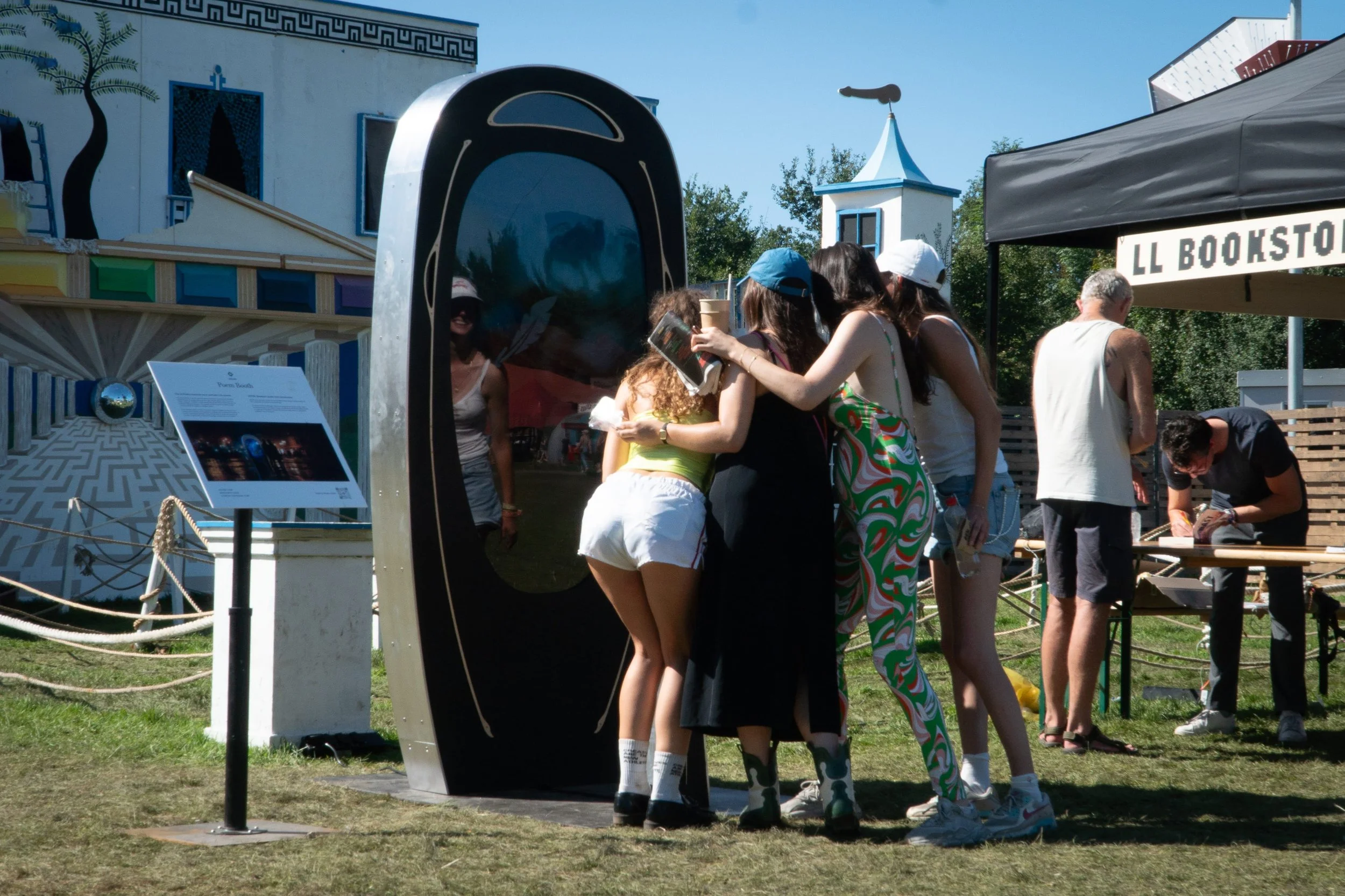 Poem Booth launched at Lowlands 2023